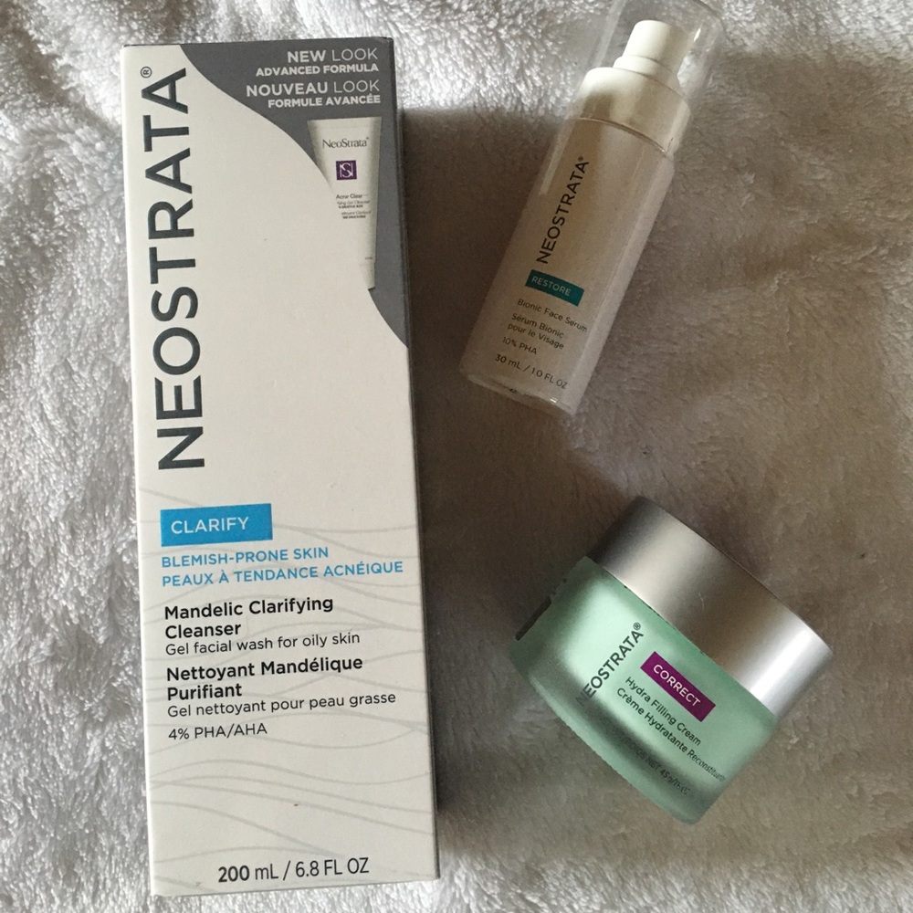 BNIB Neostrata cleanser, serum & cream